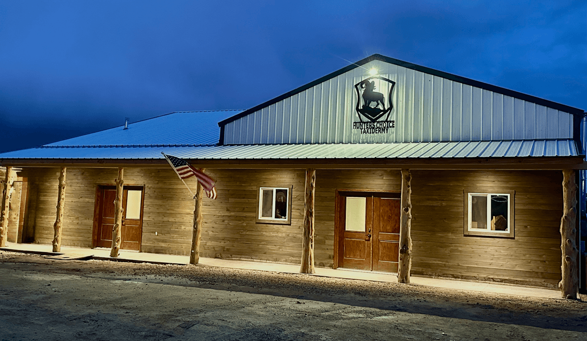 Hunter's Choice Taxidermy warehouse and office