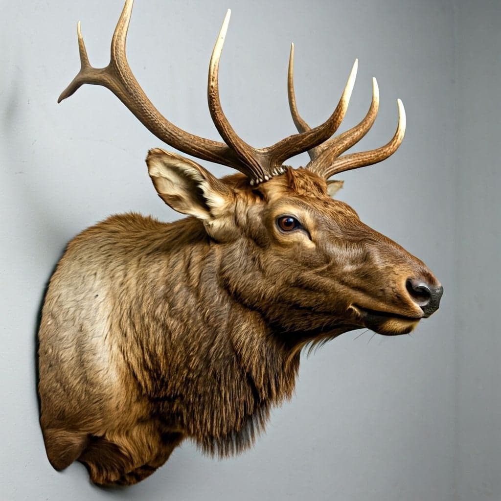 Elk shoulder mount